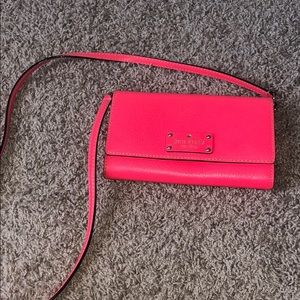 neon pink kate spade